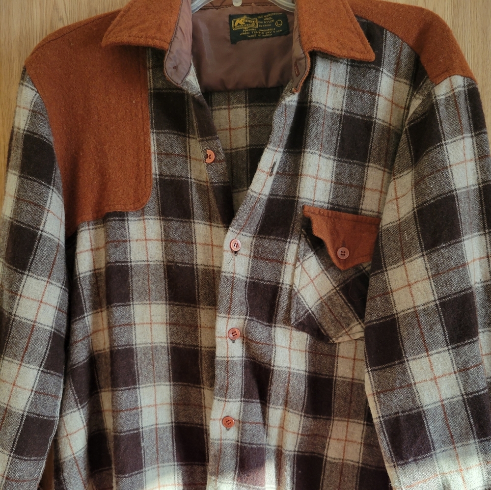 Vintage Men's K-Mart Wool Shirt